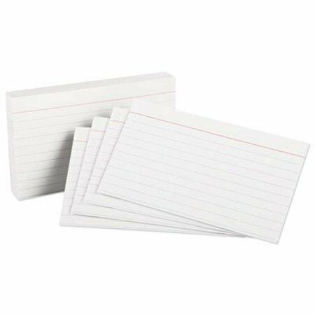 TOPS BUSINESS FORMS Oxford, Ruled Index Cards, 3 X 5, White, 100PK 31